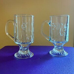 Princess House Heritage Irish Coffee Mugs